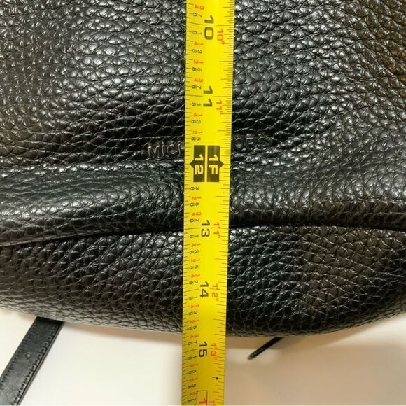 Michael Kors Handbag Purse Dalia Drawstring Pebbled Leather Black main image 10